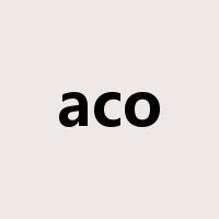aco是什么意思