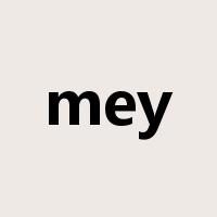 mey是什么意思