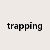 trapping是什么意思
