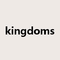 kingdoms是什么意思