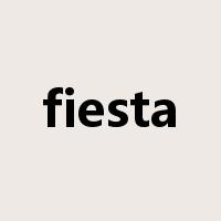 fiesta是什么意思