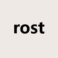rost是什么意思