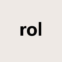 rol是什么意思