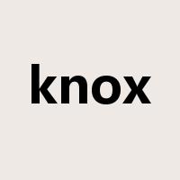 knox是什么意思