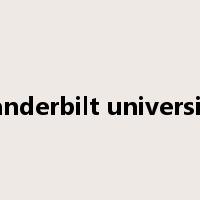 vanderbilt university是什么意思