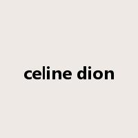 celine dion是什么意思