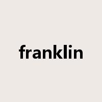 franklin是什么意思