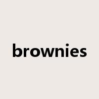 brownies是什么意思