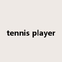 tennis player是什么意思
