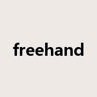 freehand是什么意思
