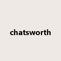 chatsworth是什么意思