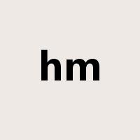 hm是什么意思