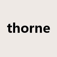 thorne是什么意思