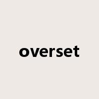 overset是什么意思