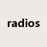 radios是什么意思