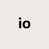 io是什么意思
