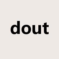 dout是什么意思