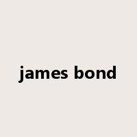 james bond是什么意思