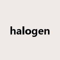 halogen是什么意思