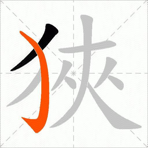 狹
