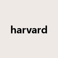 harvard是什么意思