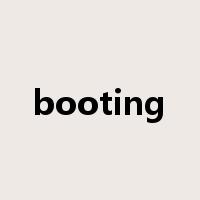 booting是什么意思