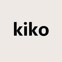 kiko是什么意思