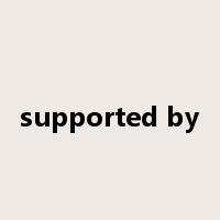 supported by是什么意思