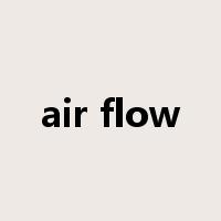 air flow是什么意思