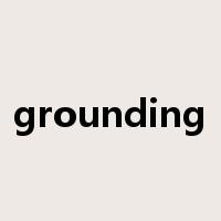 grounding是什么意思