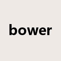 bower是什么意思