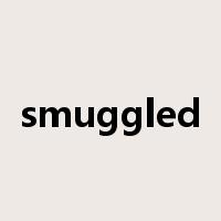 smuggled是什么意思