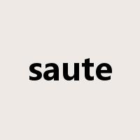saute是什么意思