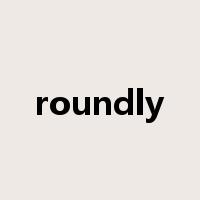 roundly是什么意思