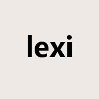 lexi是什么意思