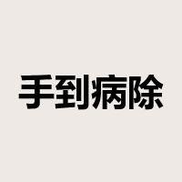 手到病除是什么意思