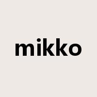 mikko是什么意思