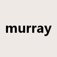 murray是什么意思
