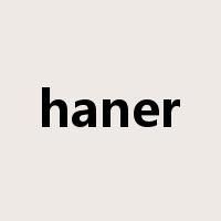 haner是什么意思
