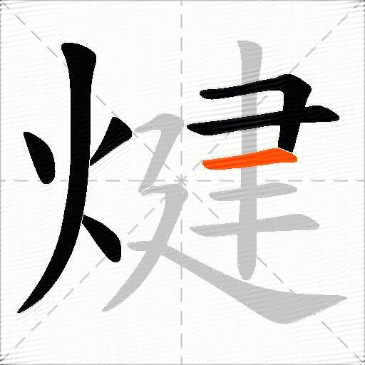 煡