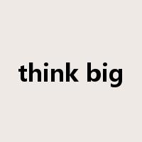 think big是什么意思