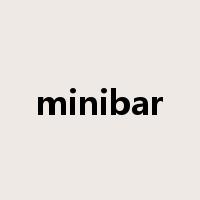 minibar是什么意思