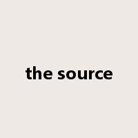 the source是什么意思