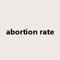abortion rate是什么意思