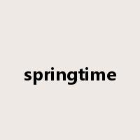 springtime是什么意思