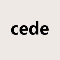 cede是什么意思
