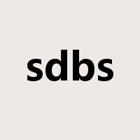 sdbs是什么意思