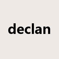 declan是什么意思