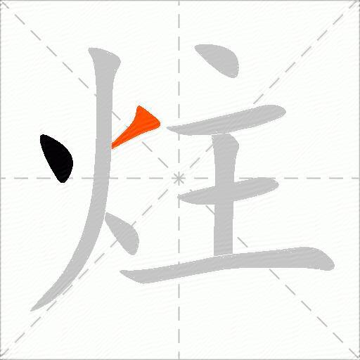 炷