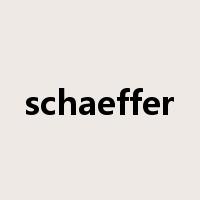 schaeffer是什么意思